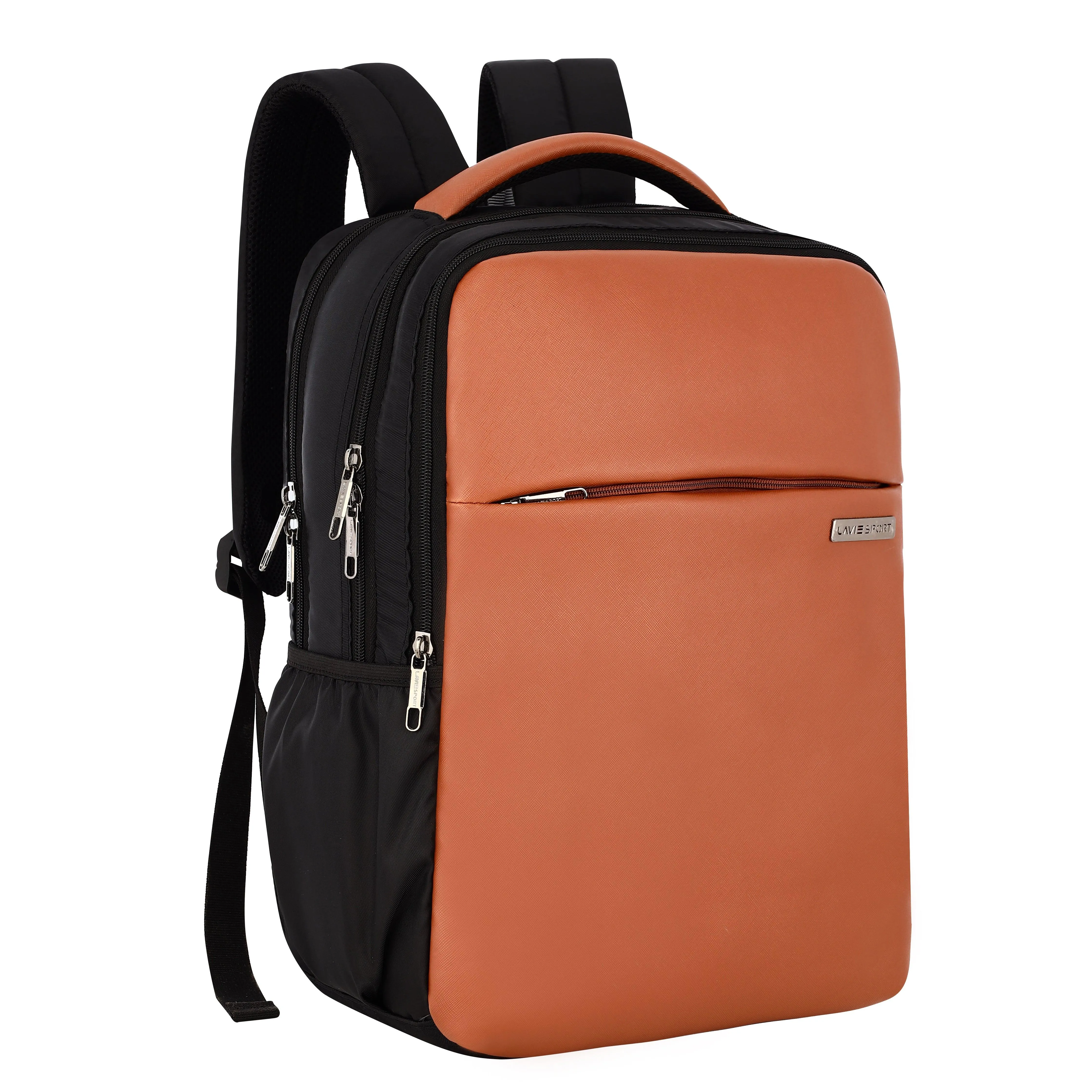 Lavie Sport Prodigy NV 22L Laptop Backpack For Men & Women Tan