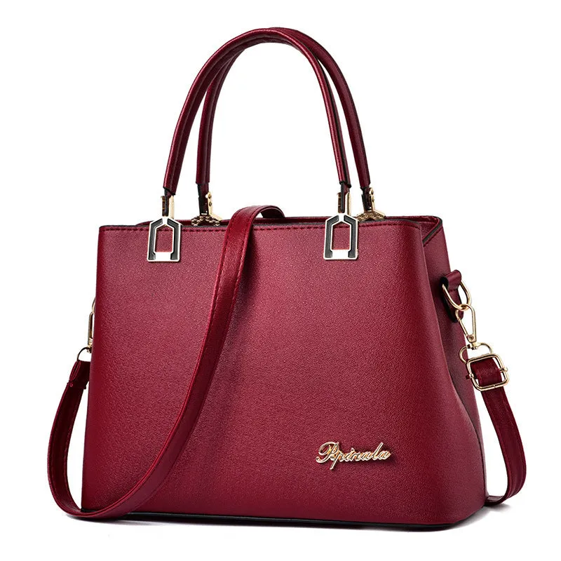 Leather Handbag Female Luxury Female Bags