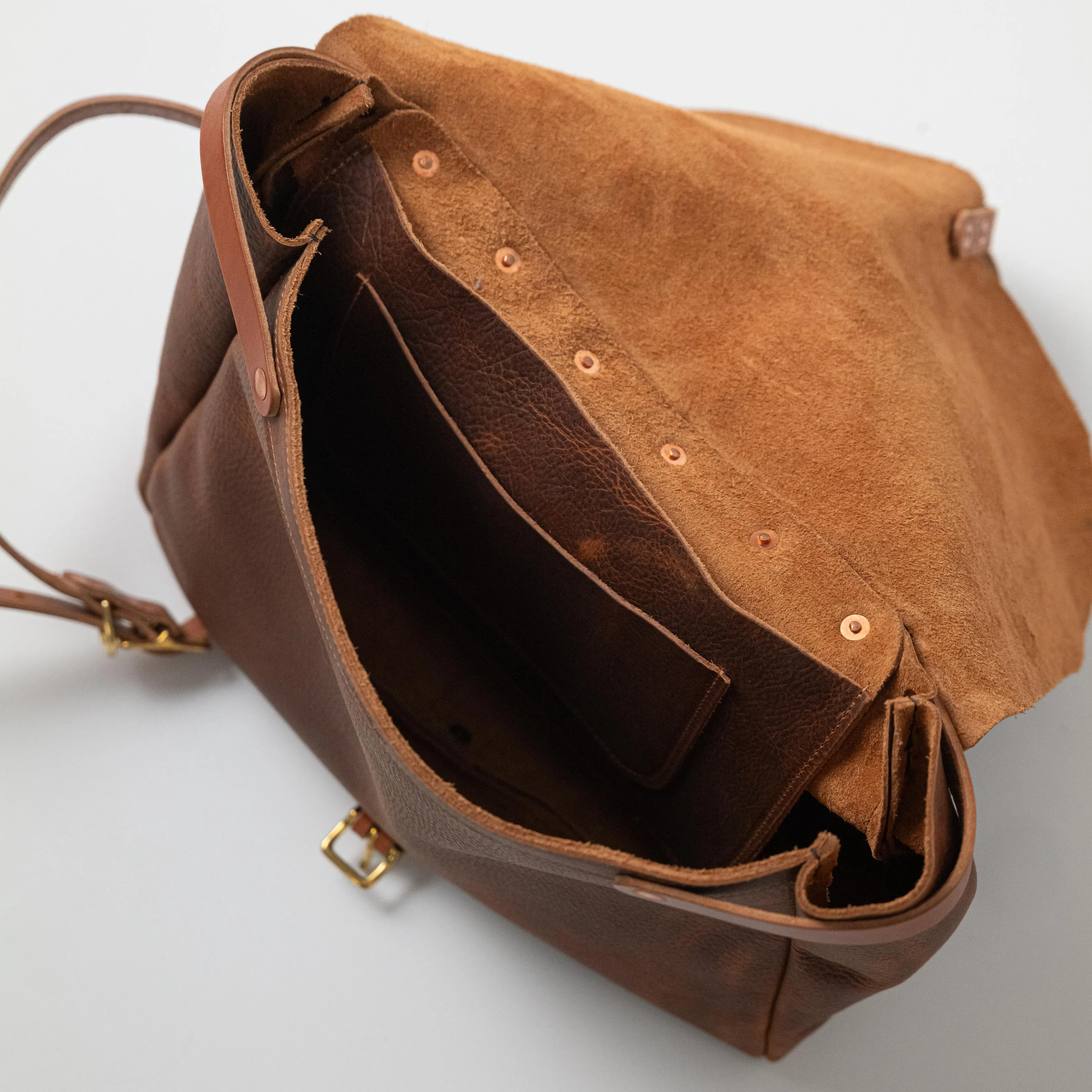 Leather Messenger Bag