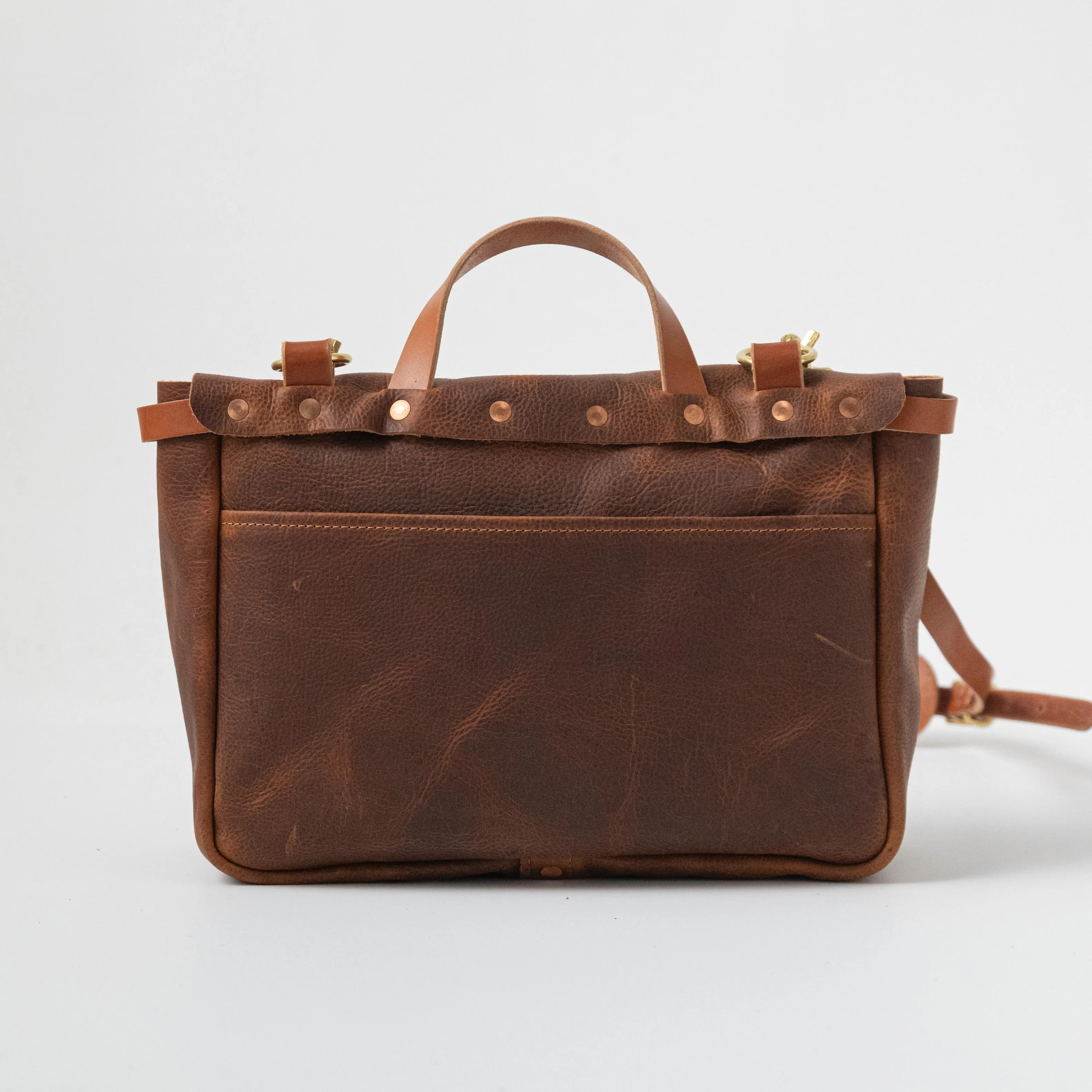 Leather Messenger Bag