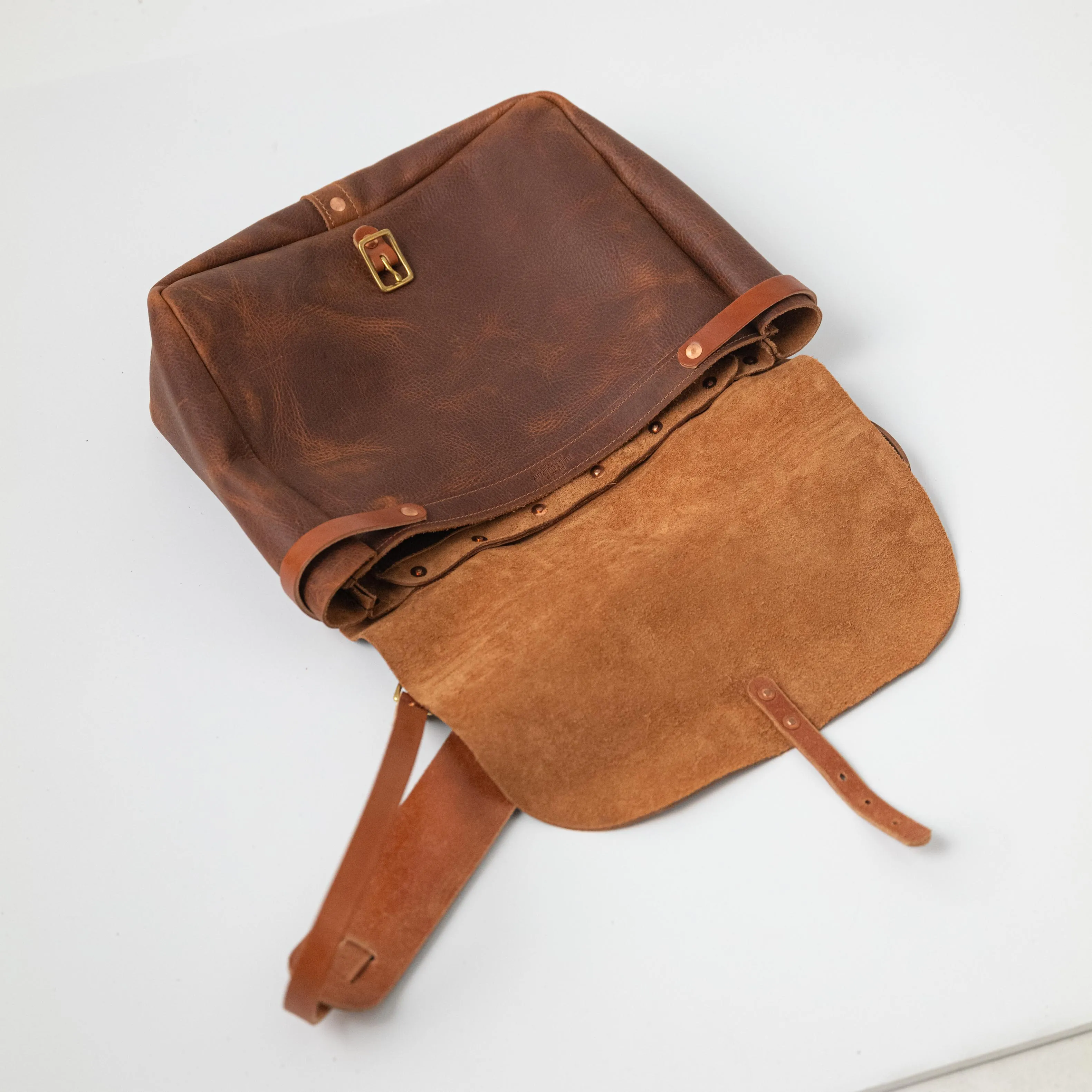 Leather Messenger Bag