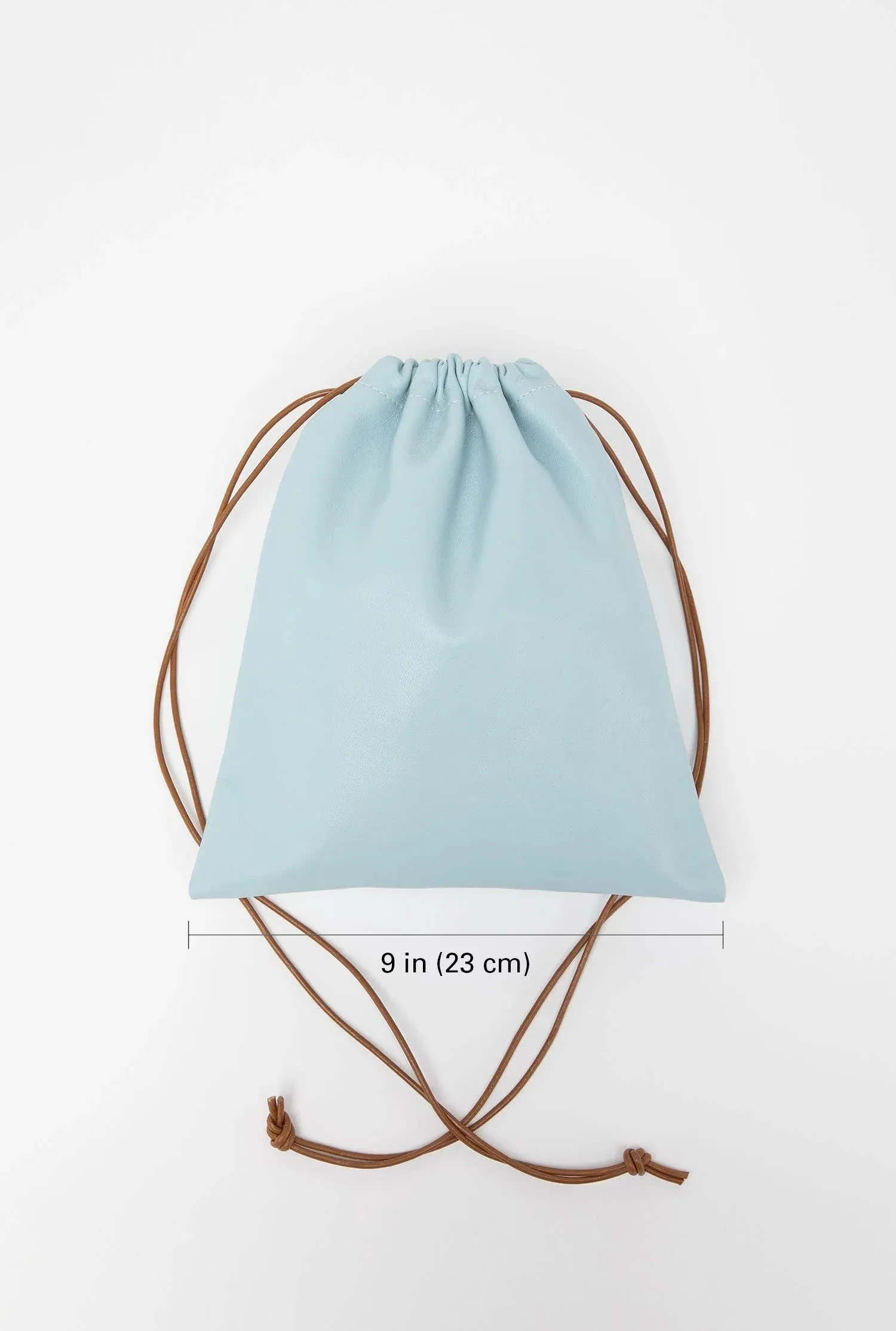 LMBLTR001 - Lambskin Drawstring Bag