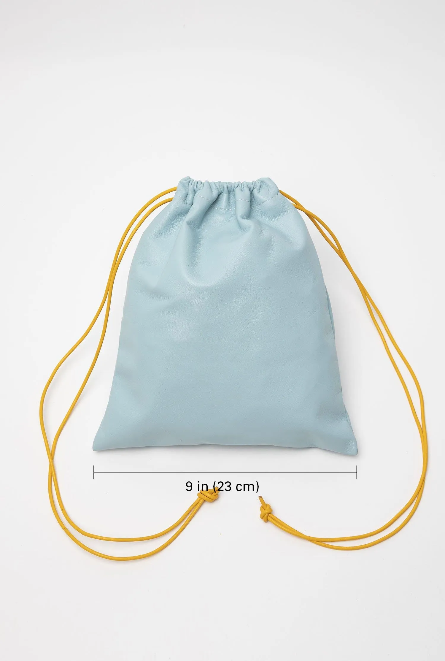 LMBLTR001 - Lambskin Drawstring Bag