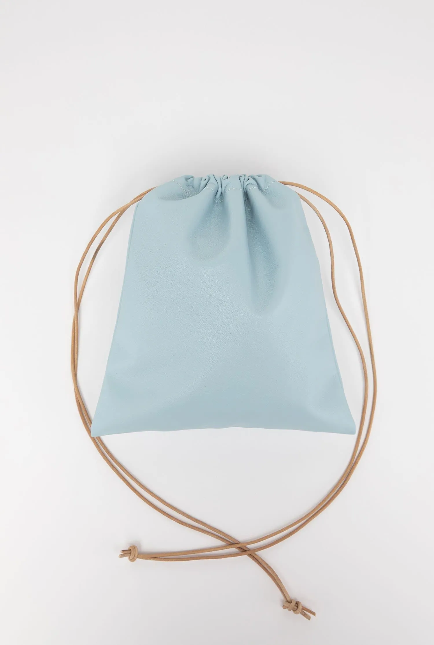 LMBLTR001 - Lambskin Drawstring Bag