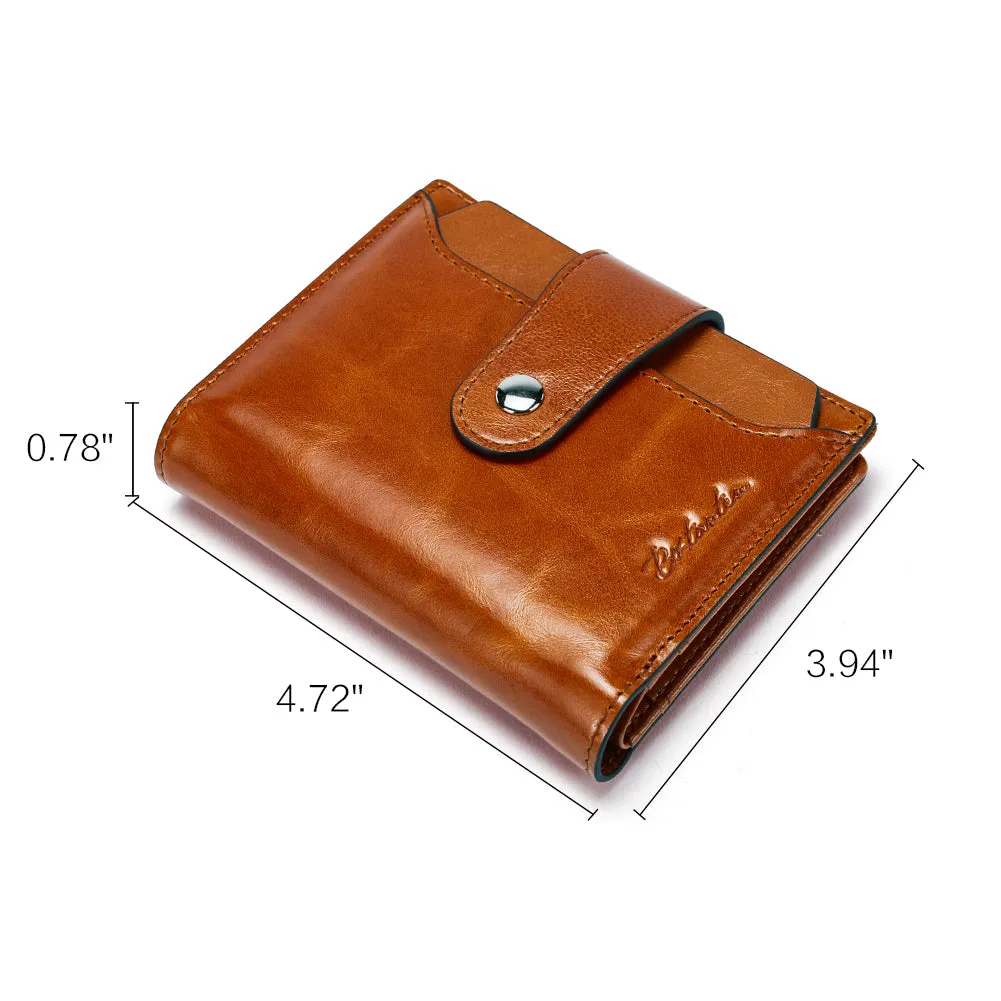 Lnna Hand Tooled Leather Wallet - Genuine Leather