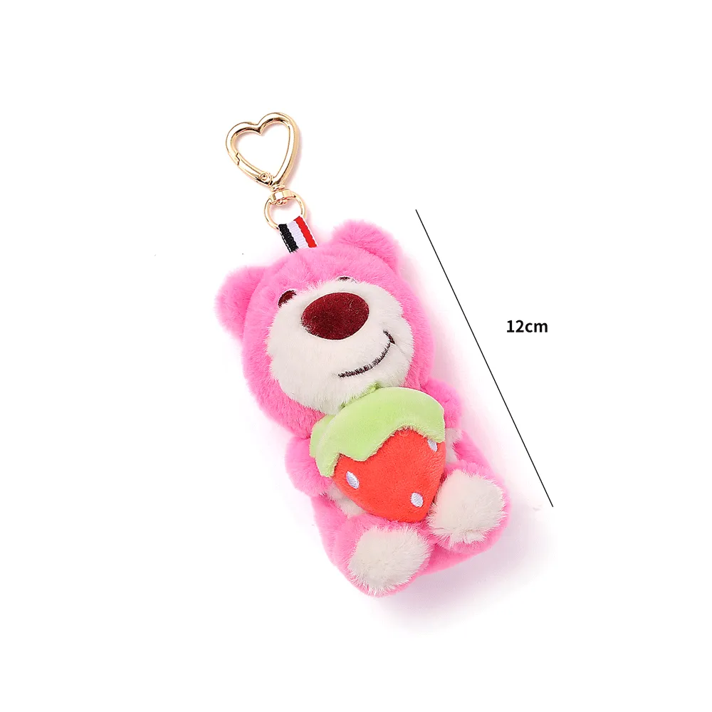 Lotso Shape Plush Keychain.