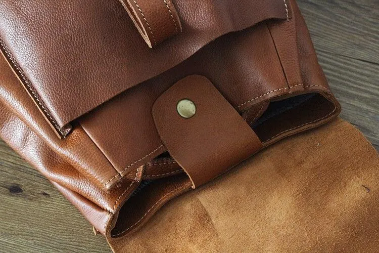 Minimalist Backpack Purse for Women | SOFT GENUINE LEATHER | Available in Black, Tan and Coffee | Real Leather Backpack Purse | Gift For Her