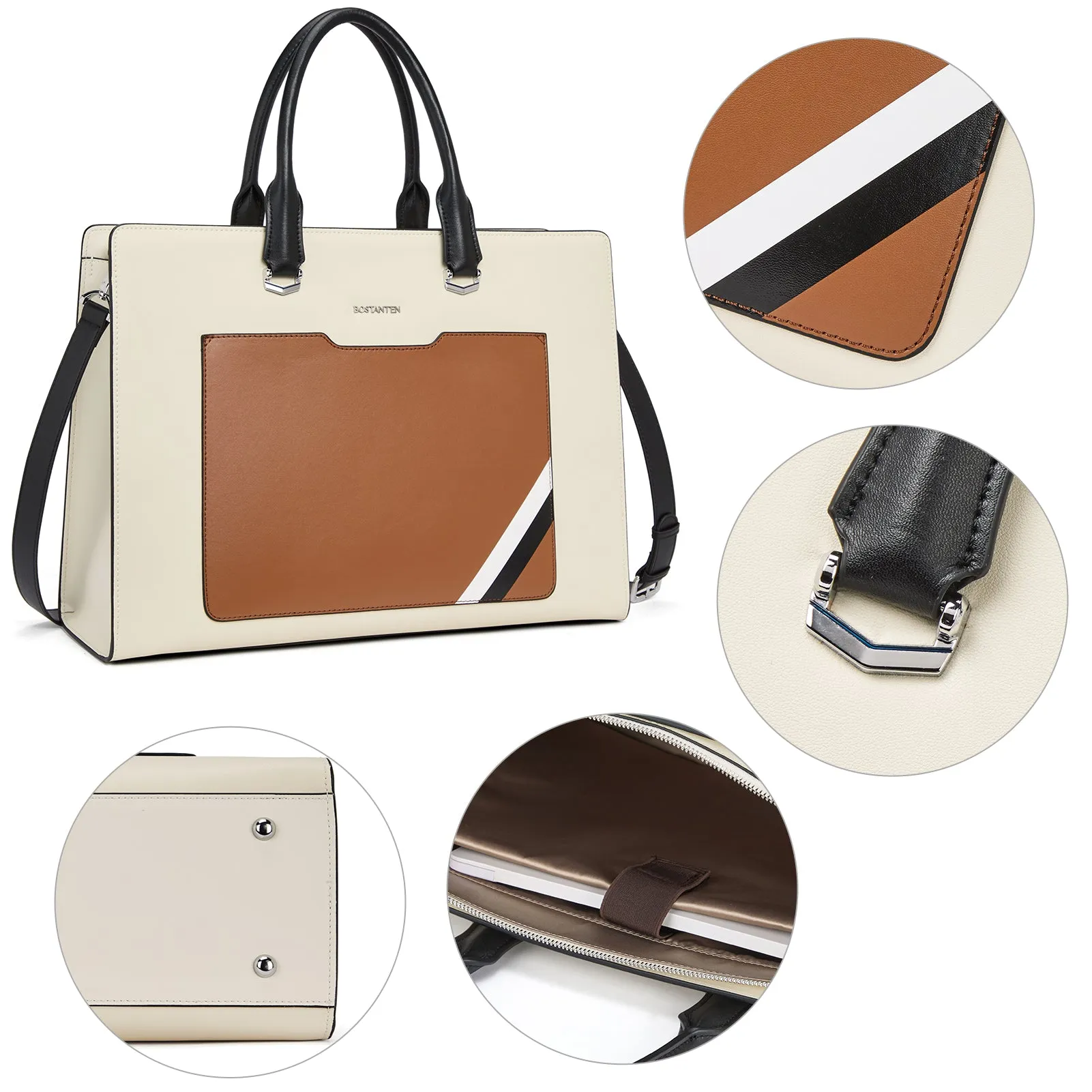 Mizuki Laptop Briefcase For Ladies — Luxury