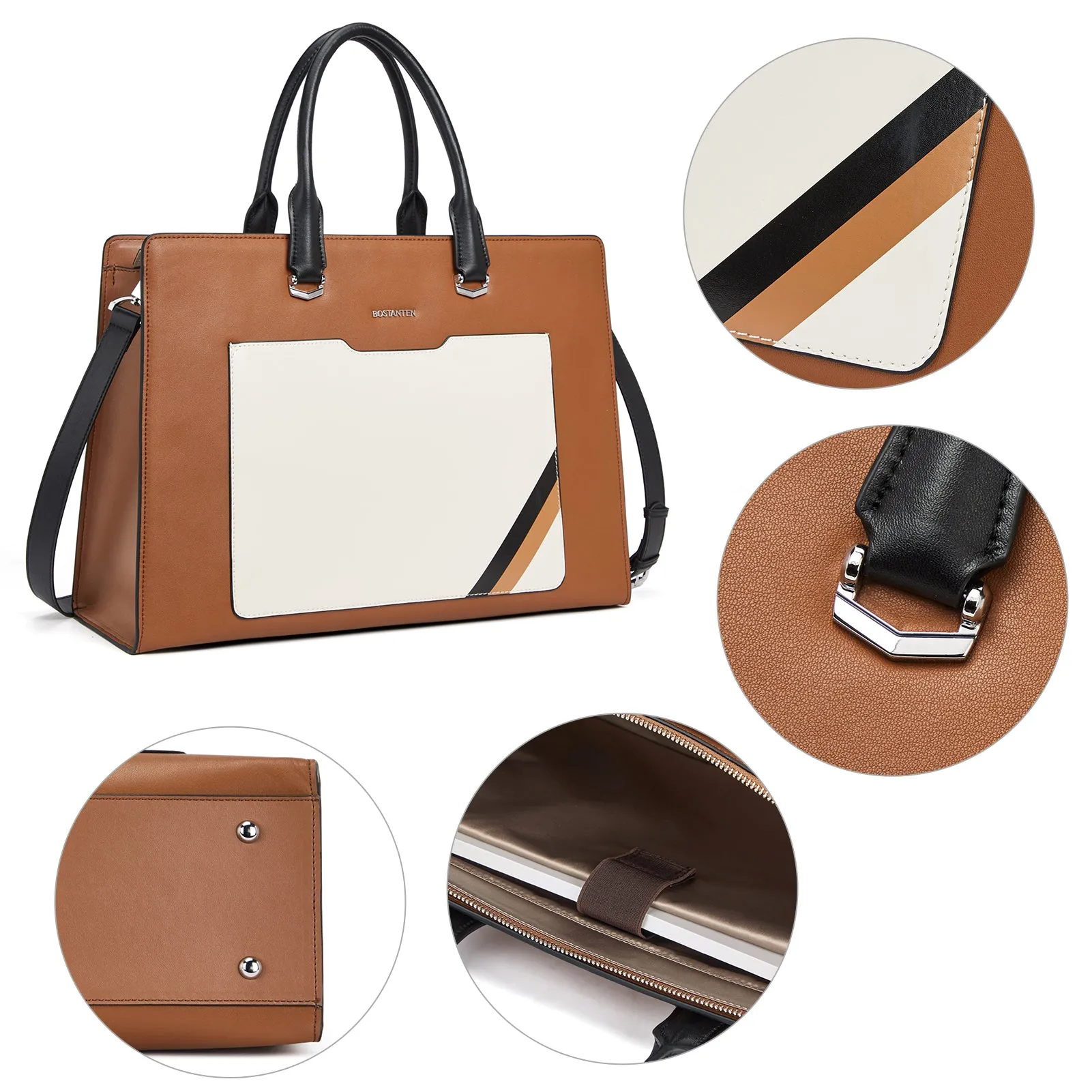 Mizuki Laptop Briefcase For Ladies — Luxury