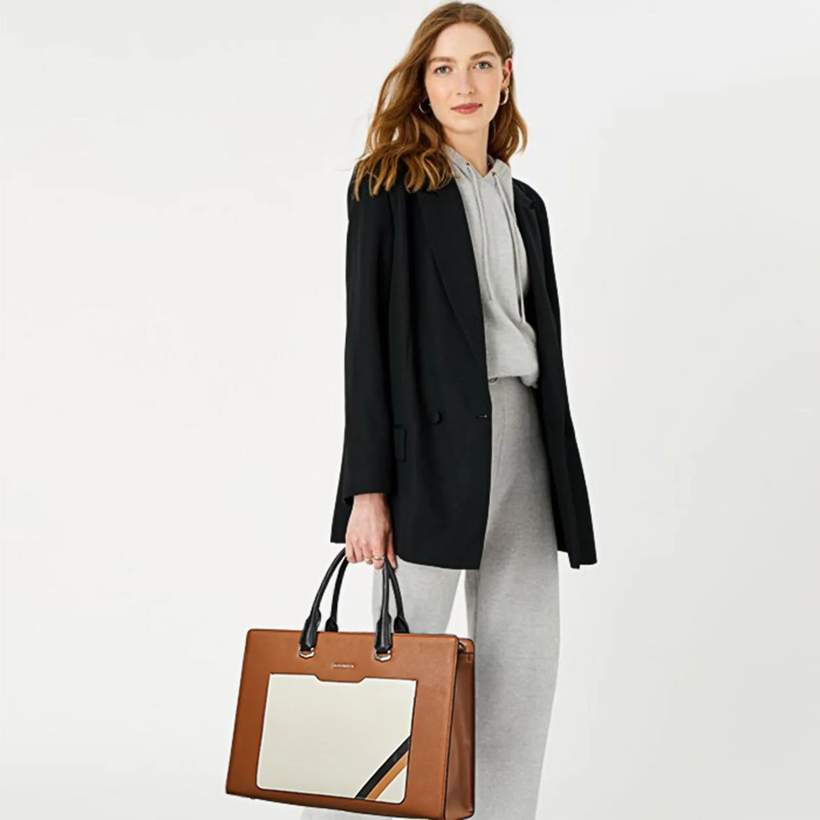 Mizuki Laptop Briefcase For Ladies — Luxury