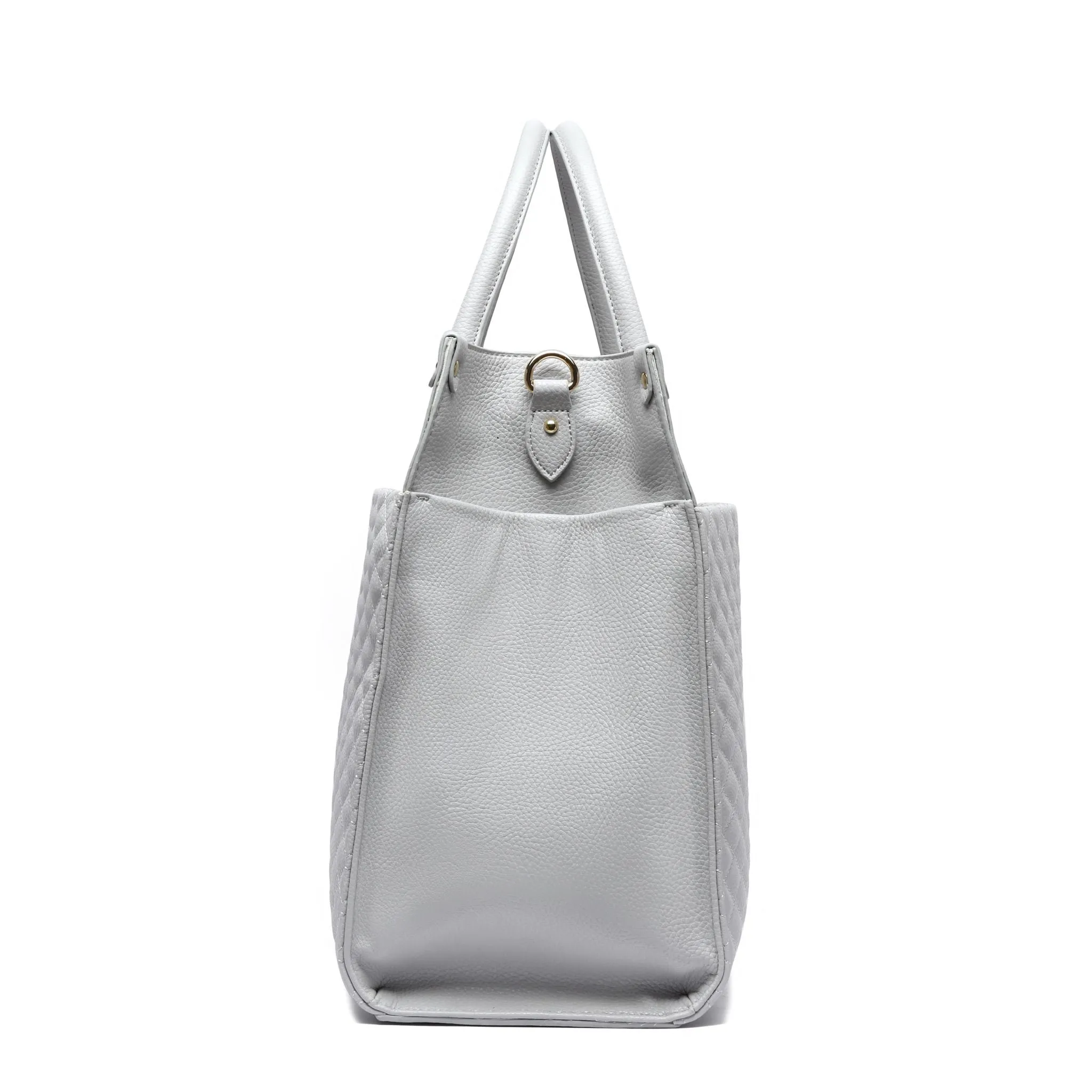 Monaco Tote Bag | Stone Grey