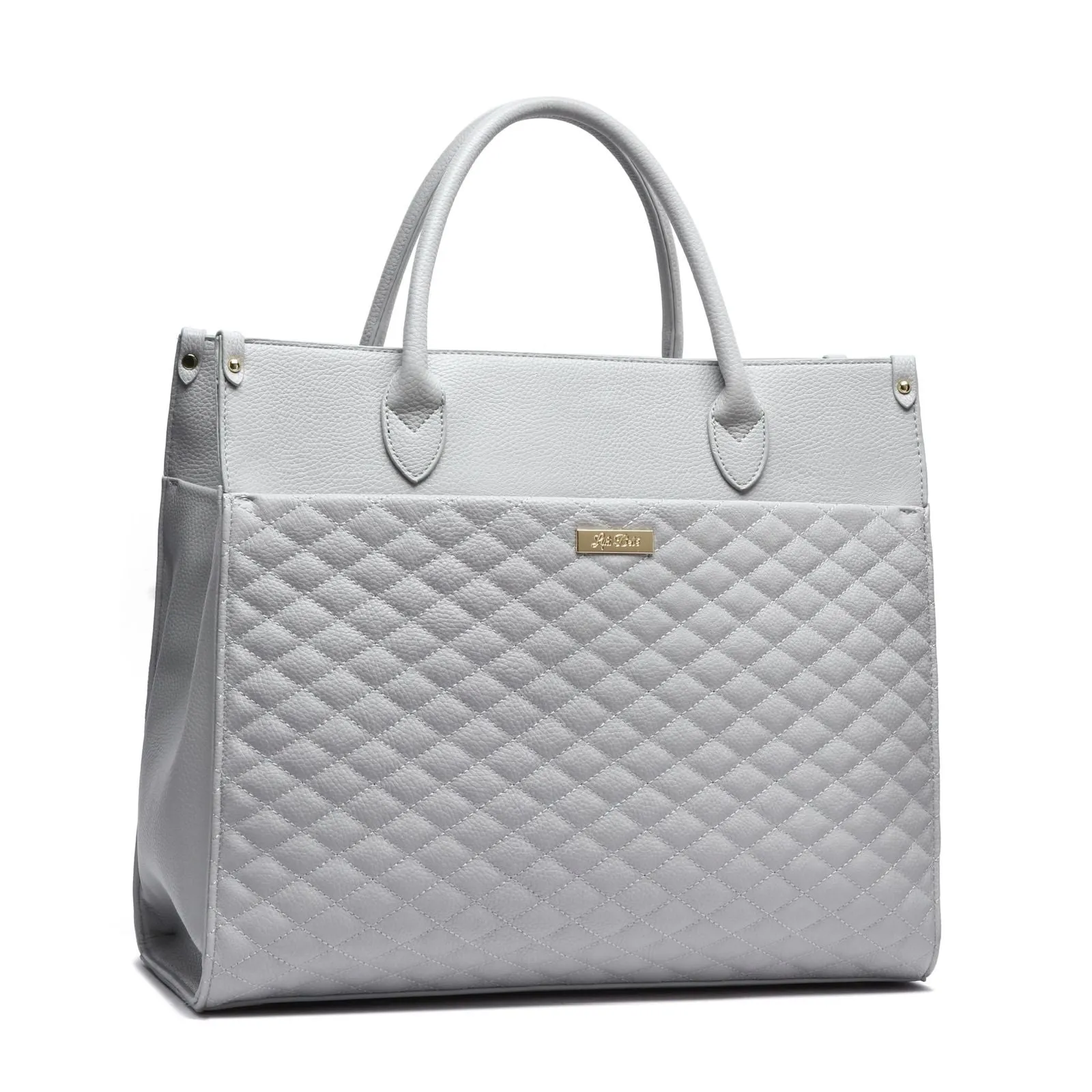 Monaco Tote Bag | Stone Grey