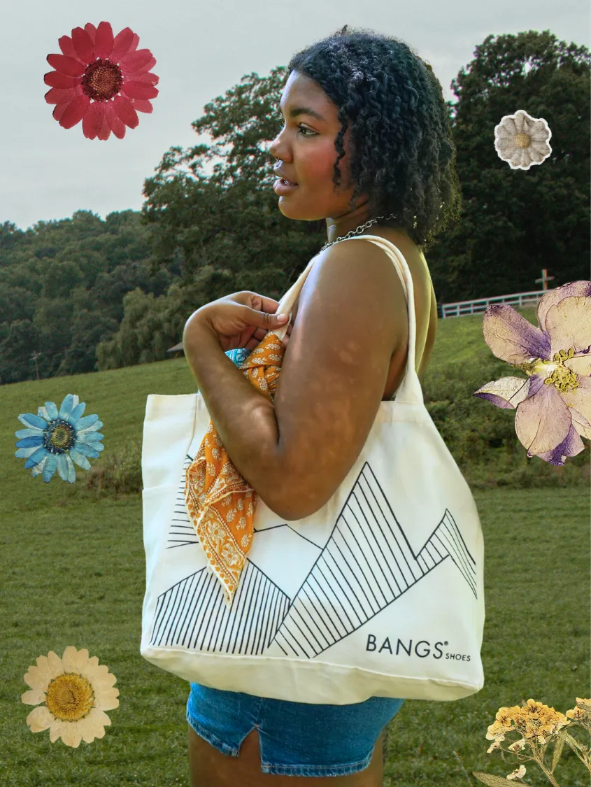 Mountain Large Tote Bag