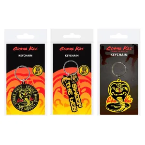 Netflix Cobra Kai 2D PVC Rubber Keychain