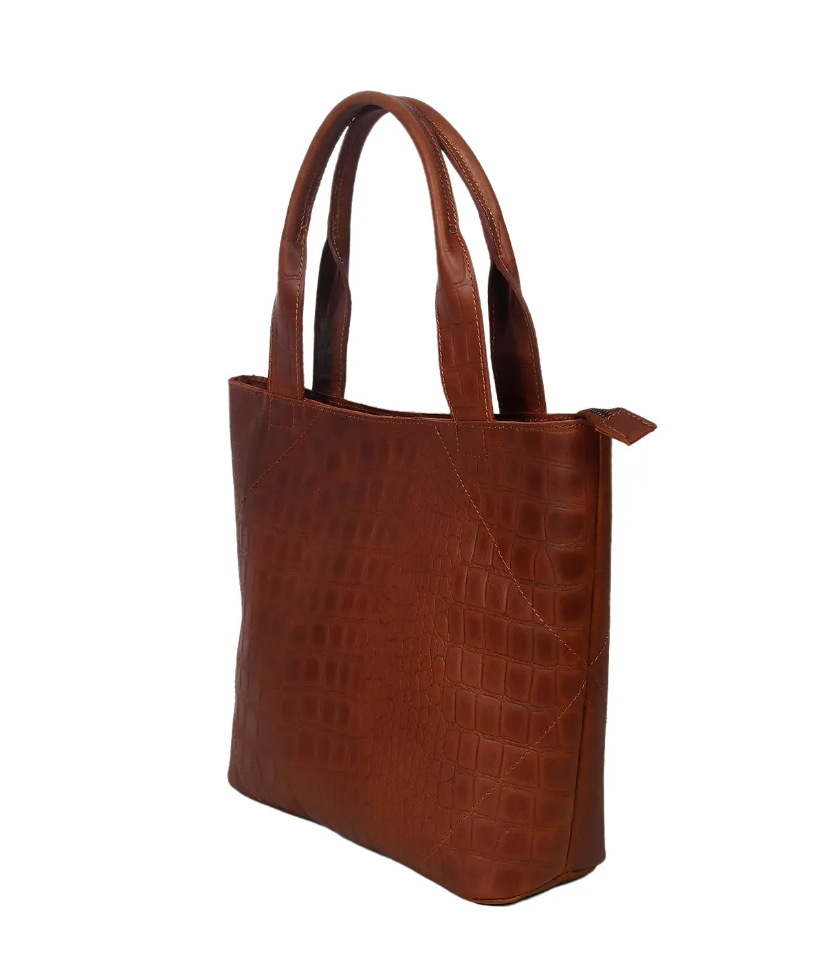 New celtic premium Elegance in Leather Tote Bag with Leather Accents. Art: BG-1387