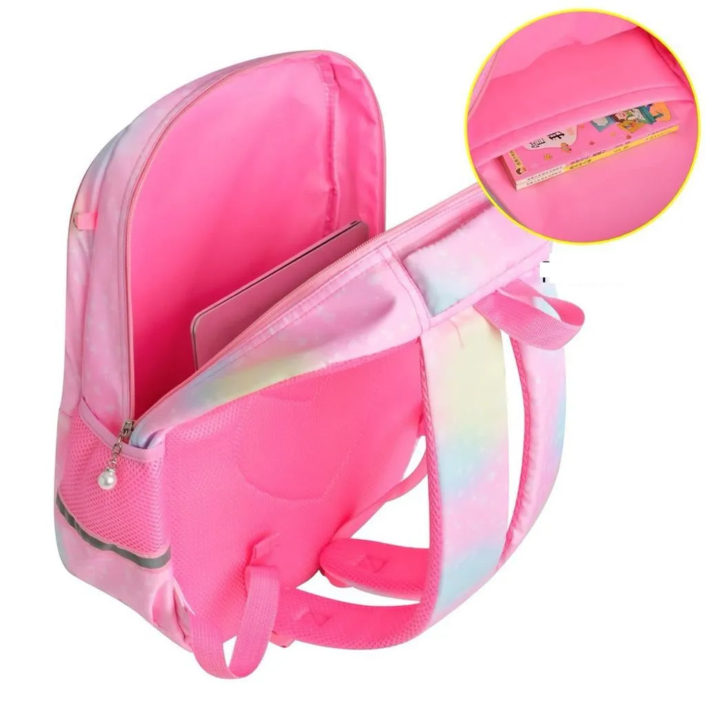 Pink School backpack For Children 4225