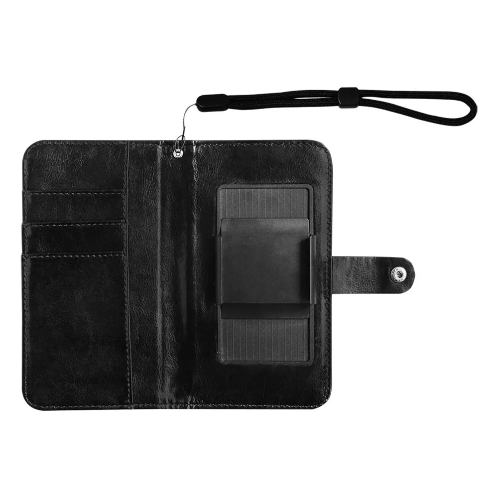 Quilt Patch Flip Leather Purse for Mobile Phone