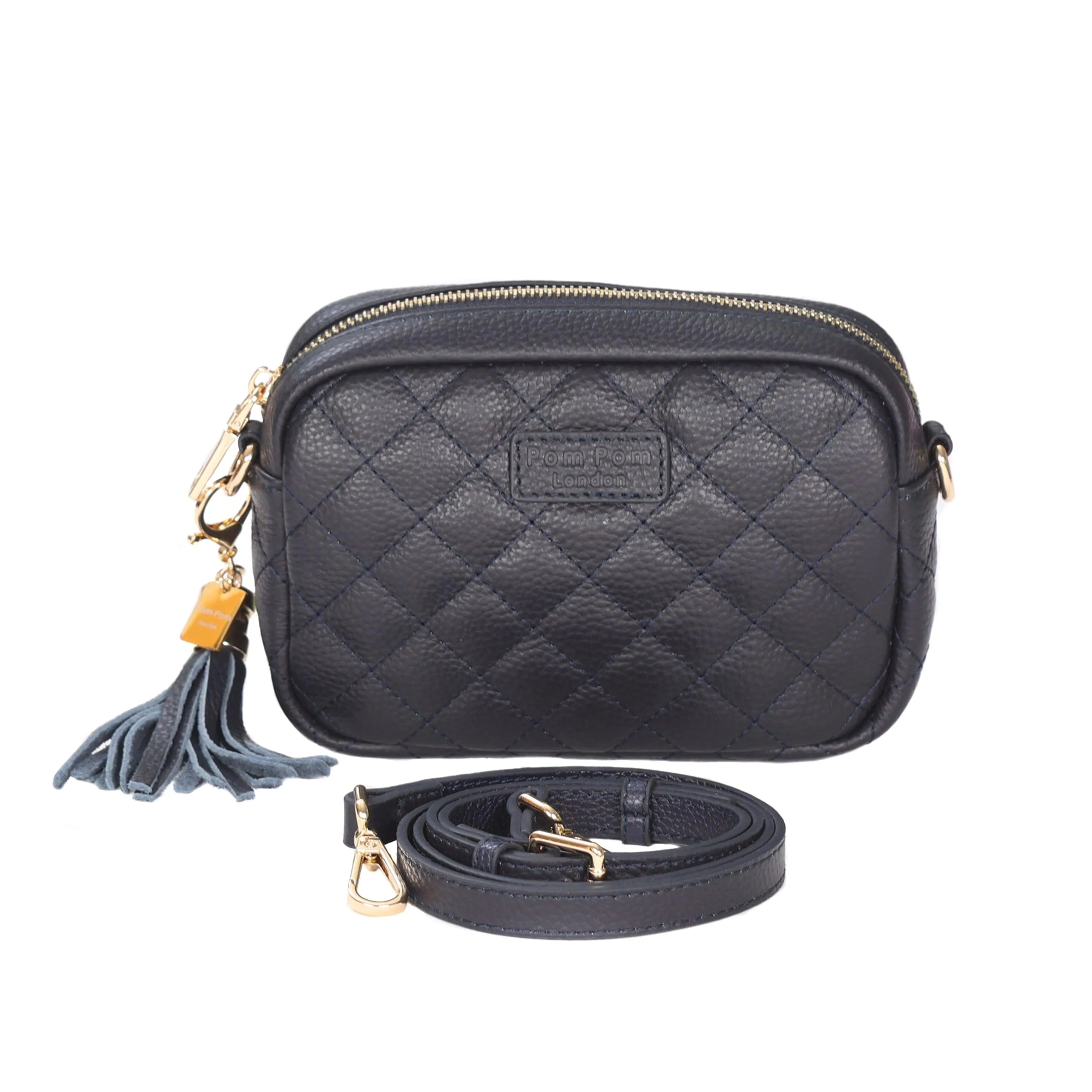 Quilted City MINI Bag Navy & Accessories