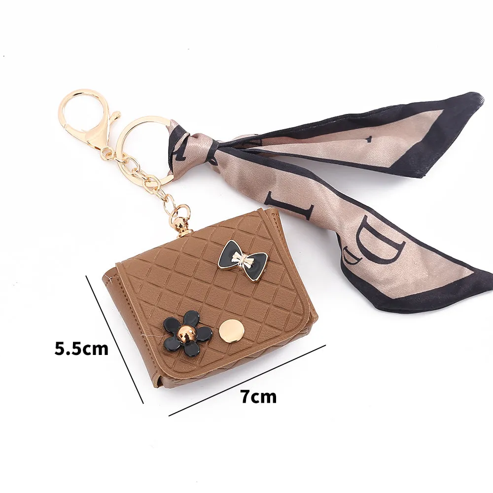 Royal 2in1 Leather Keychain And Coin pouch.