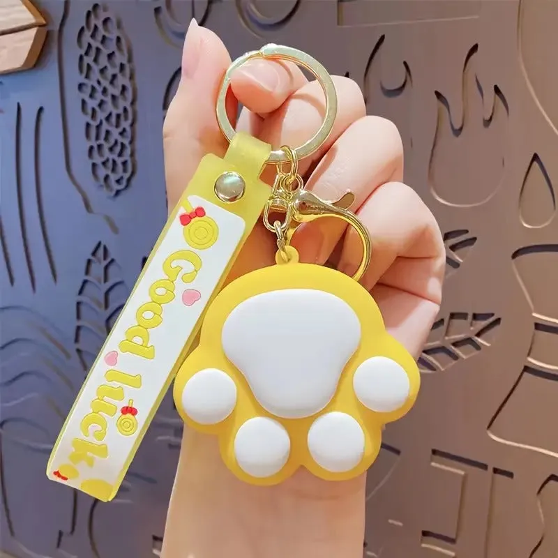 Royal And Stylish Paw Keychain .