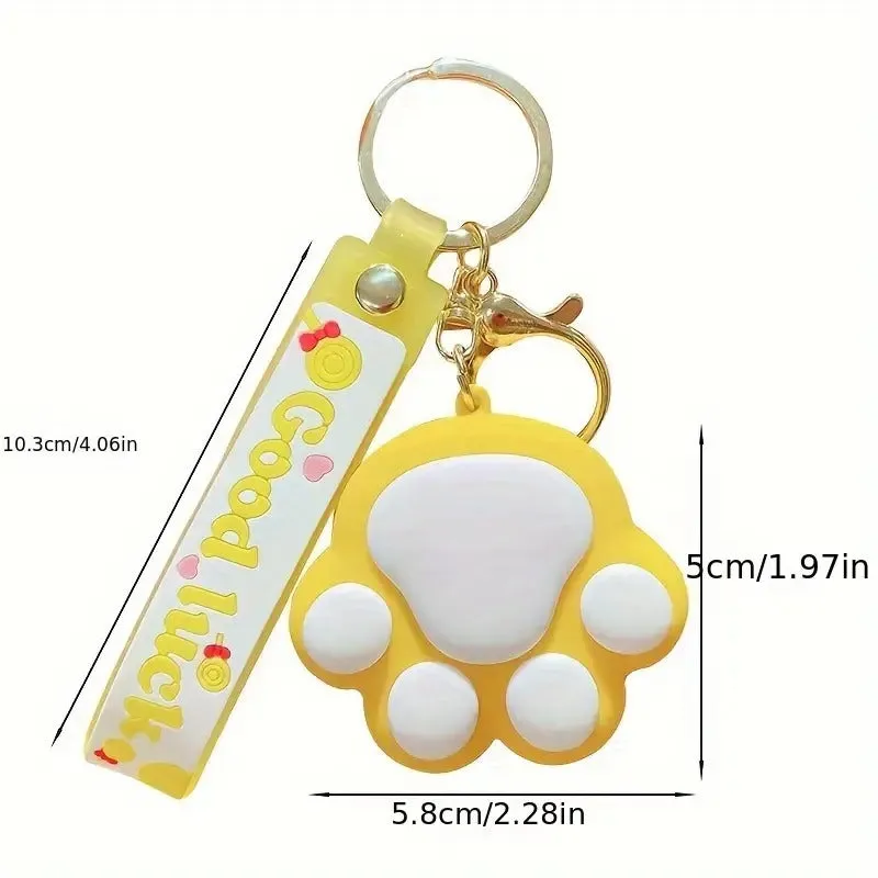 Royal And Stylish Paw Keychain .