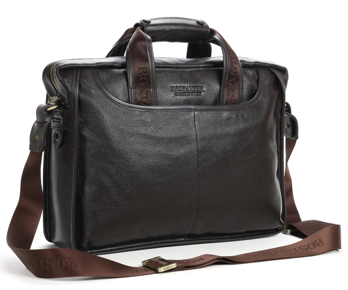 Royal Retro Leather Briefcase | 14' Laptop