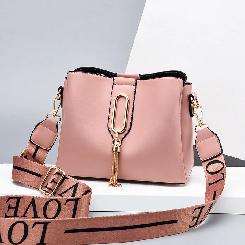 Small Bags Shoulder Messenger Bag All-match Pure Trend Color Casual Handbag