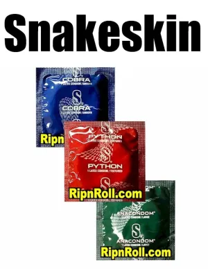 Snakeskin Brand Condoms Assortment