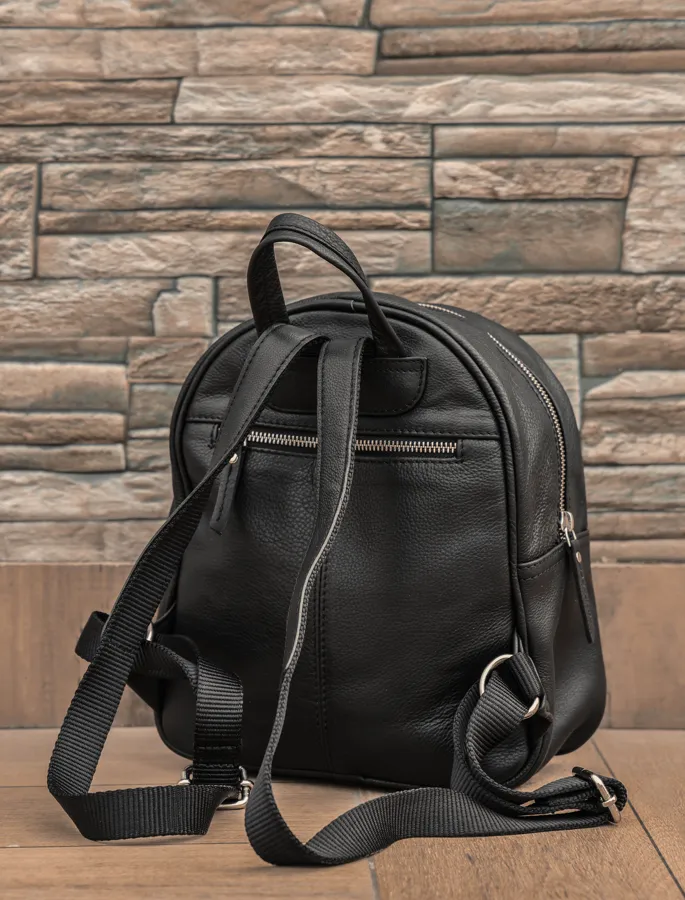 Tan NDM Leather Backpack: Elevate Your Style with Timeless Elegance. Art: BG-1580