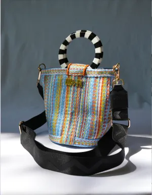 The Village Bucket Bag -Bright Multi