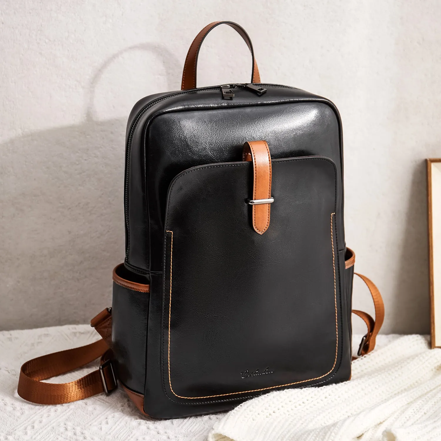 Vrba Laptop Backpack Purse — Simplicity