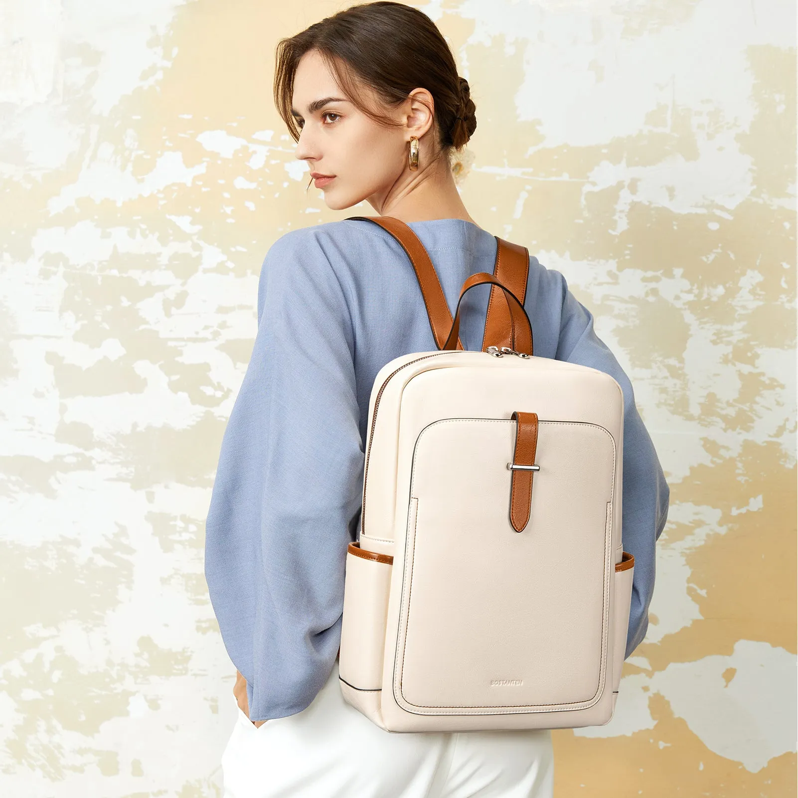 Vrba Laptop Backpack Purse — Simplicity